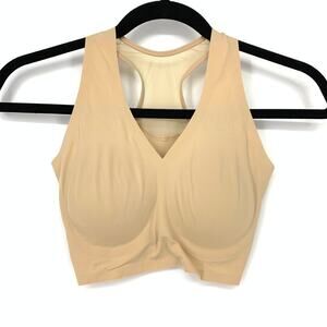 Seamless Tan Sports Bra